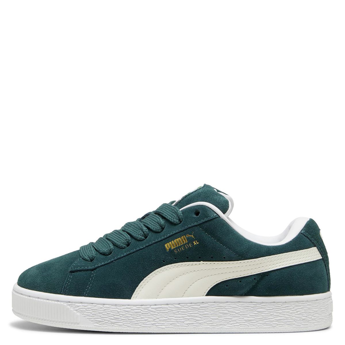 PUMA - Suede Xl Zapatilla Urbana Gamuza Verde Hombre Puma