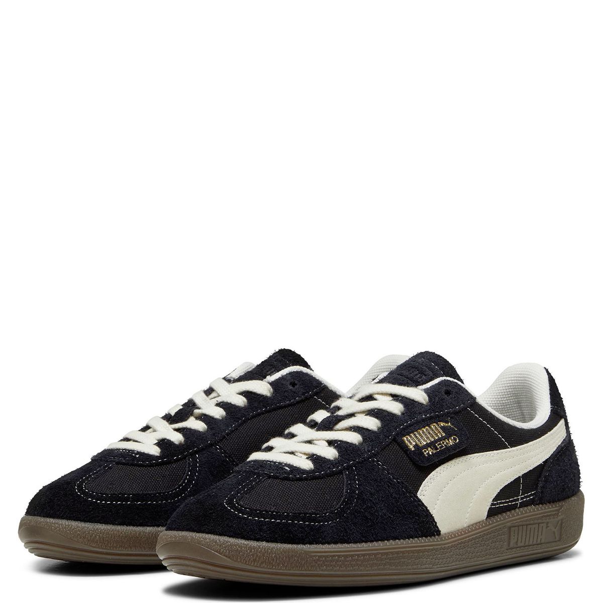 PUMA - Palermo Vintage Zapatilla Urbana Hombre Negro Puma