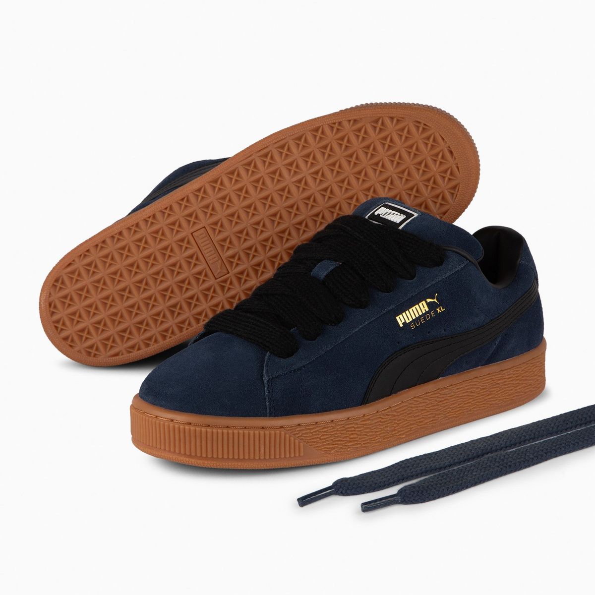 PUMA - Suede Xl Zapatilla Urbana Hombre Azul Puma