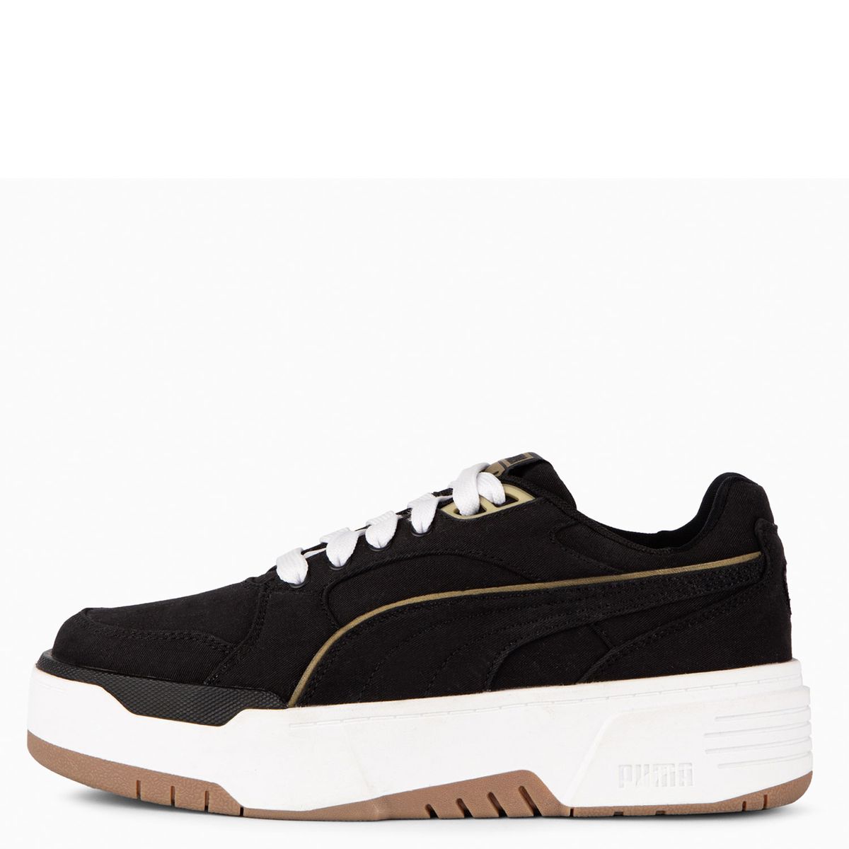 PUMA - Flyz Canvas Zapatilla Urbana Mujer Negro Puma