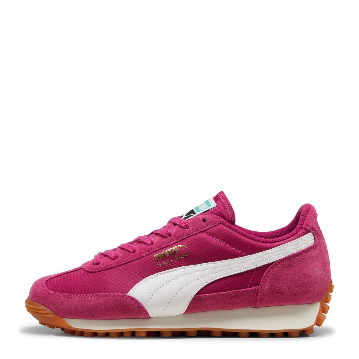 PUMA - Easy Rider Vintage Zapatilla Urbana Mujer Cuero Rosado Puma