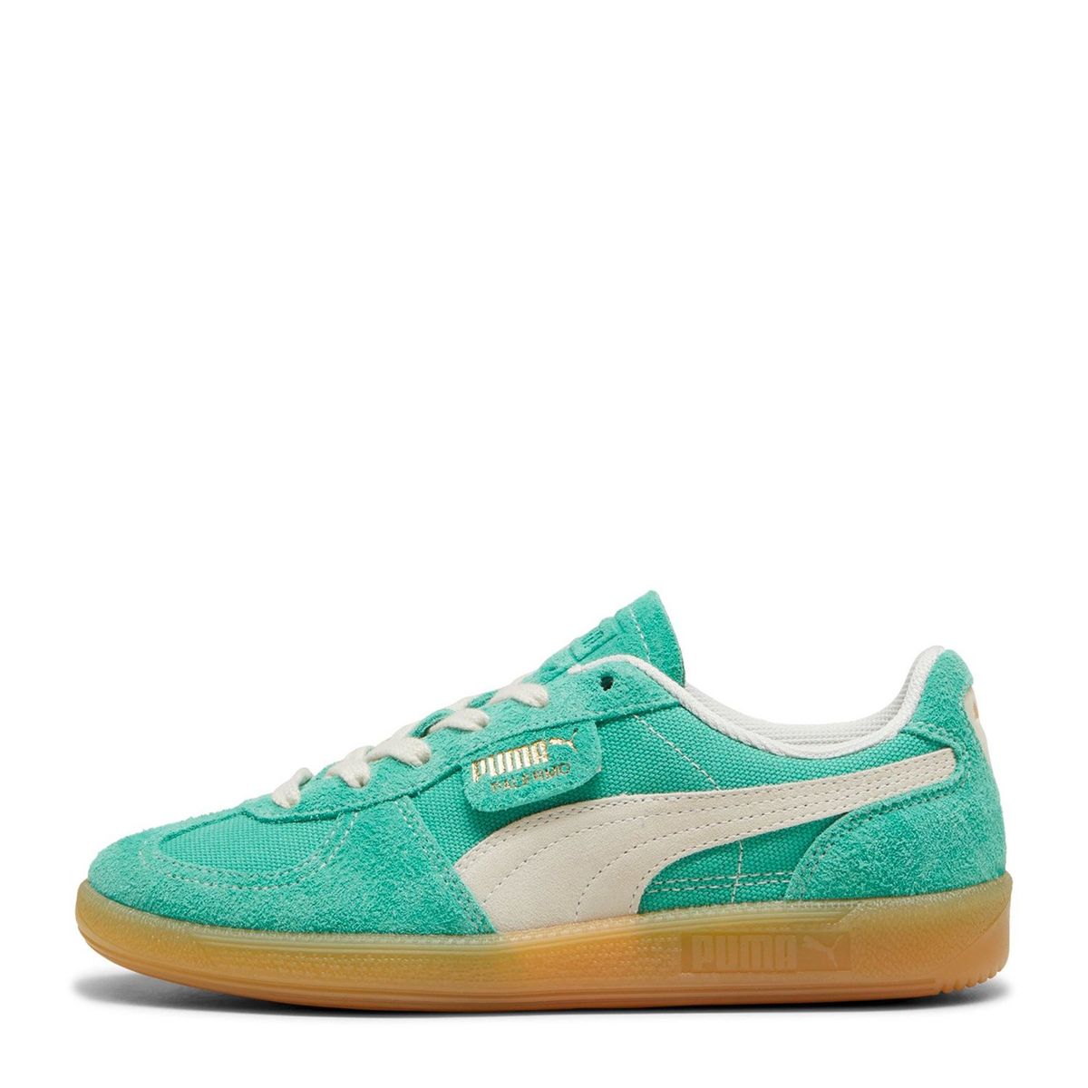 PUMA - Palermo Vintage Zapatilla Urbana Mujer Cuero Verde Puma