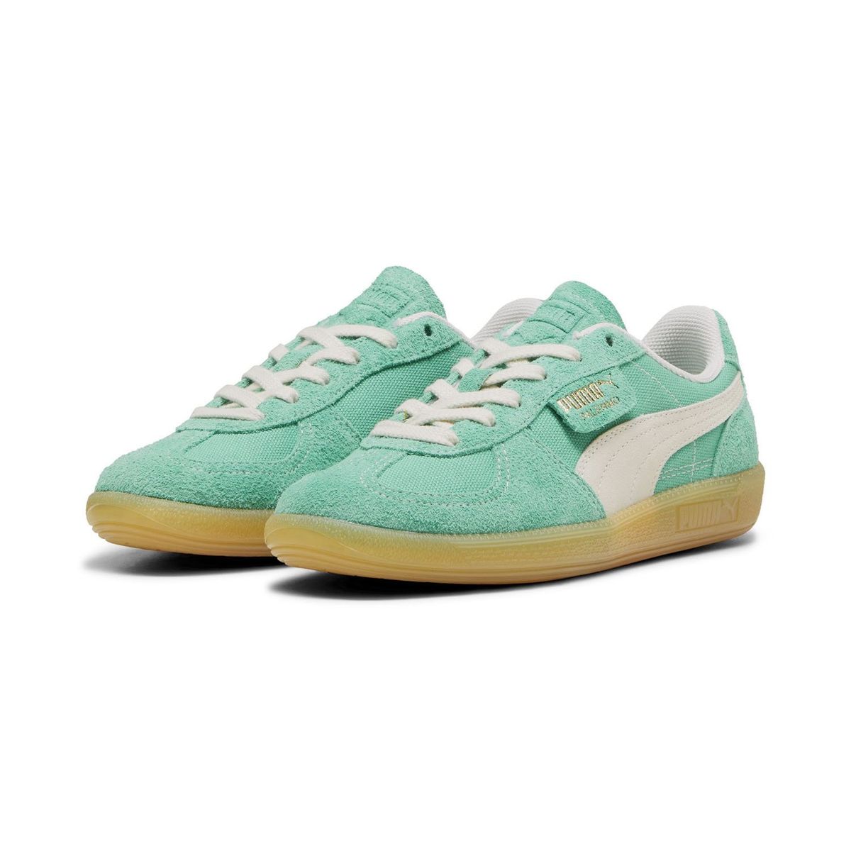 PUMA - Palermo Vintage Zapatilla Urbana Mujer Cuero Verde Puma