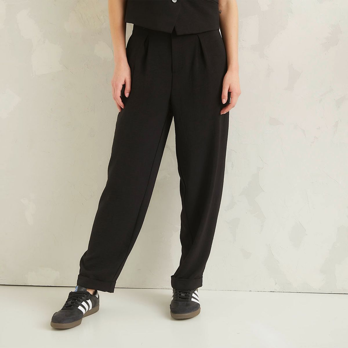 AMERICANINO - Pantalón Carrot Tiro Alto Mujer Americanino