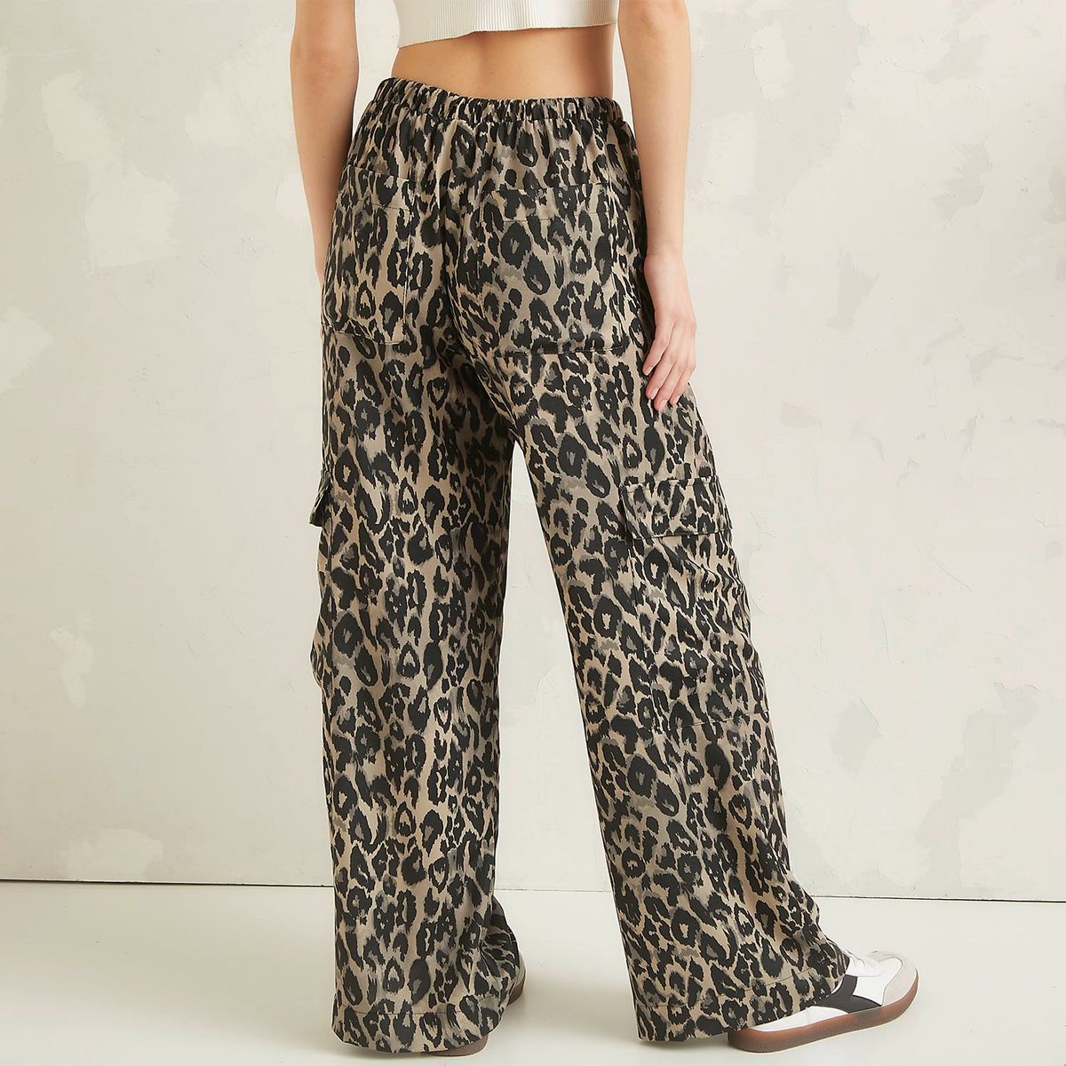 AMERICANINO - Pantalón Cargo Tiro Medio Mujer Americanino