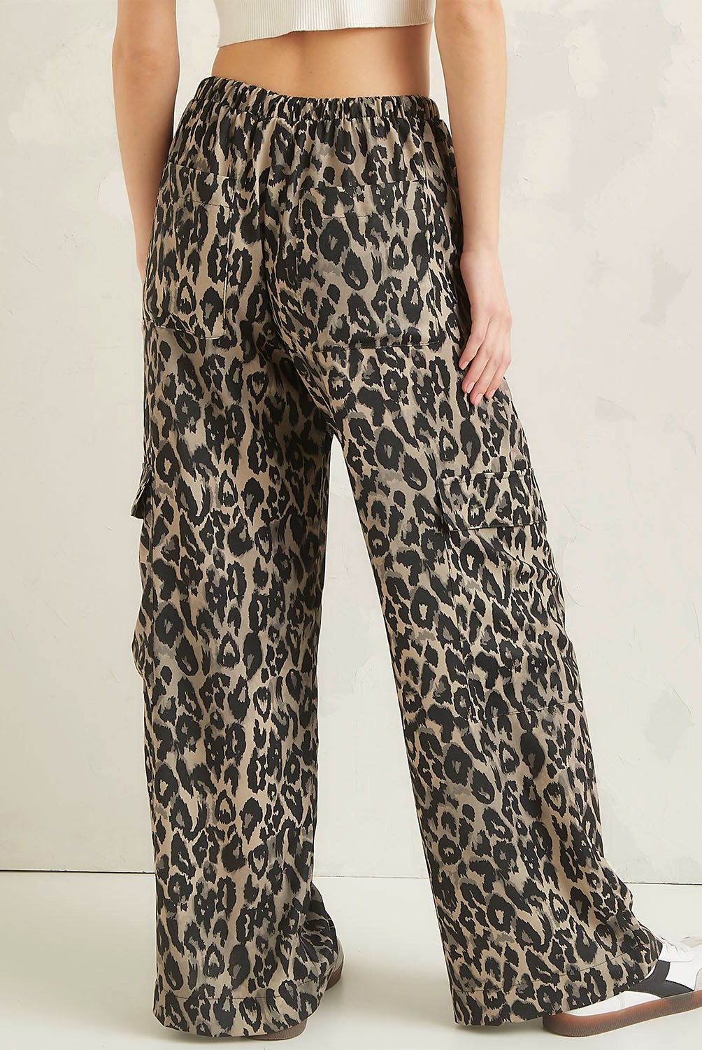 AMERICANINO - Pantalón Cargo Tiro Medio Mujer Americanino