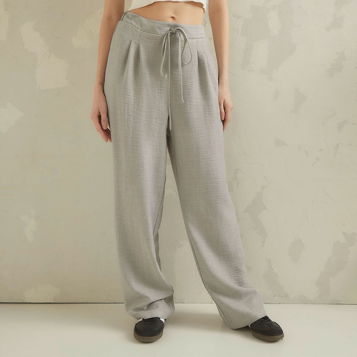AMERICANINO - Pantalón Americanino Wide Leg Tiro Alto Mujer