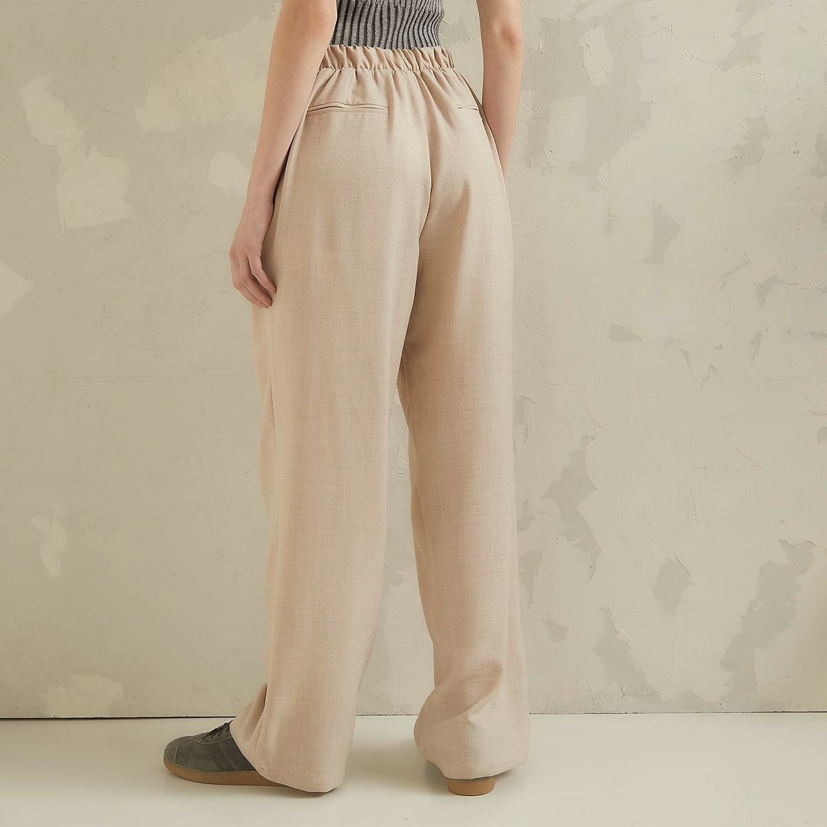 AMERICANINO - Pantalón Americanino Wide Leg Tiro Alto Mujer