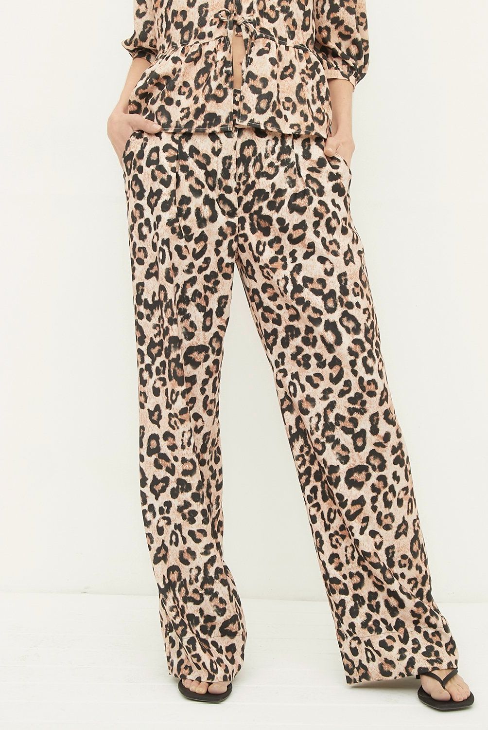 BASEMENT - Pantalón Animal Print Mujer Basement