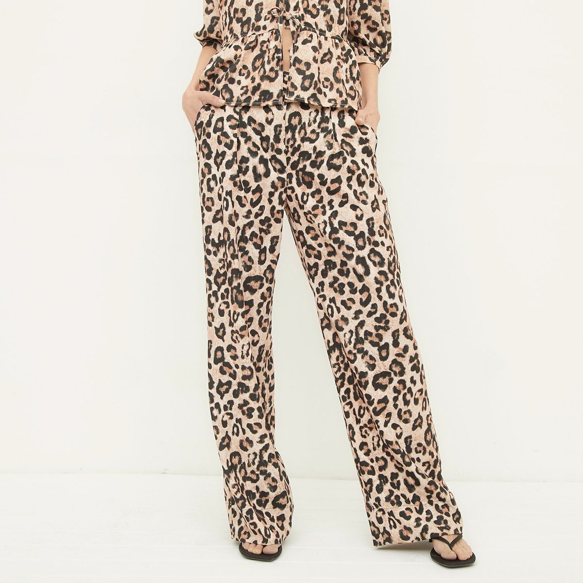 BASEMENT - Pantalón Animal Print Mujer Basement