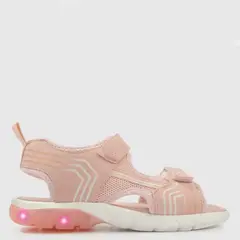COLLOKY - Sandalia Niña con Luces Rosado (28 A 33)