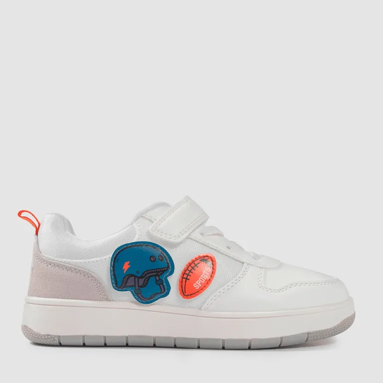 Zapatilla Urbana Niño Blanco (28 a 38)