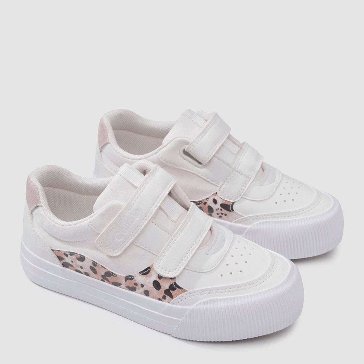 COLLOKY - Zapatilla Urbana Niña Blanco (28 a 38) Colloky