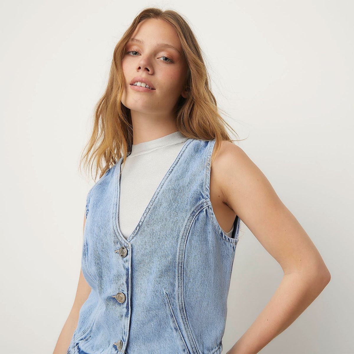 SYBILLA - Vest Jeans Mujer Sybilla