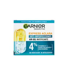GARNIER - Express Aclara Anti-Imperfecciones Air Gel Matificante 50Ml Skin Natural Face