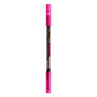 Lápiz De Cejas Nyx Powder Louder Brow Pencil - Deep Brown