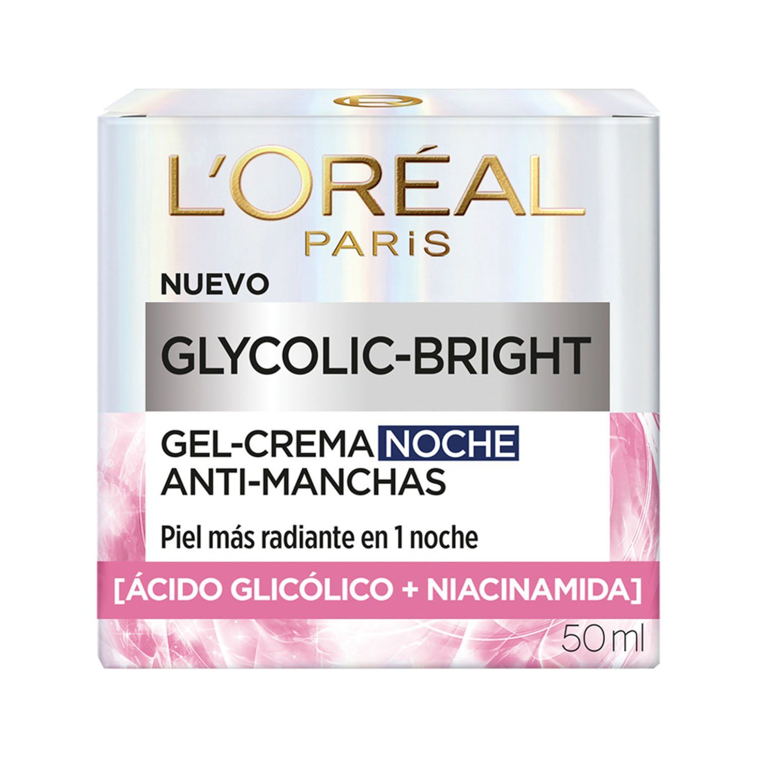 DERMO EXPERTISE Crema de Noche Anti-Manchas Glycolic Bright Dermo