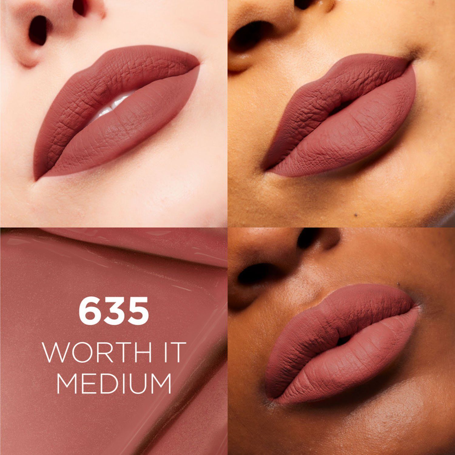 LOREAL PARIS Labial Líquido Infallible Le Matte Resistance - 635