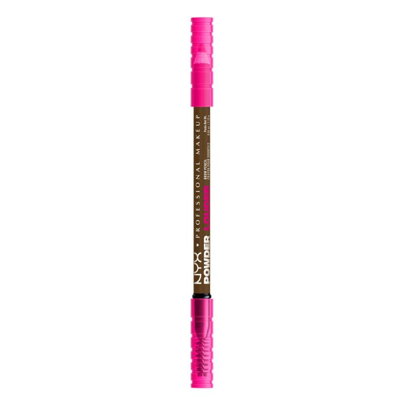 NYX PROFESSIONAL MAKEUP - Lápiz De Cejas Nyx Powder Louder Brow Pencil - Soft Brown Nyx Professional Makeup