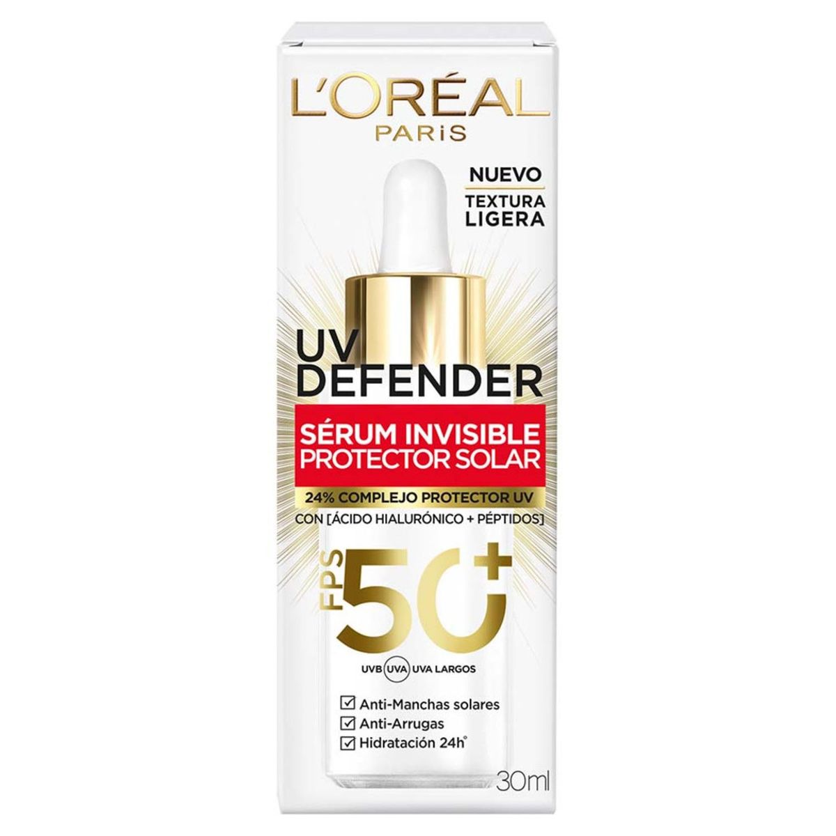 DERMO EXPERTISE - Serum Invisible Protector Solar UV Defender 30ml Dermo Expertise