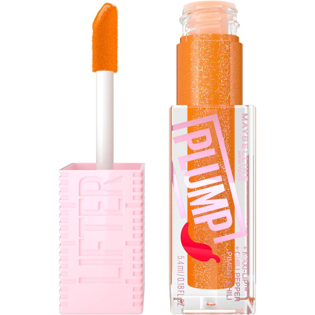 MAYBELLINE - Brillo Labial Lifter Plump Hot Honey Maybelline New York Maybelline