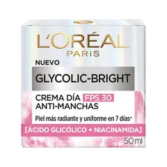DERMO EXPERTISE - Crema Día Anti-Manchas FPS30 Glycolic Bright