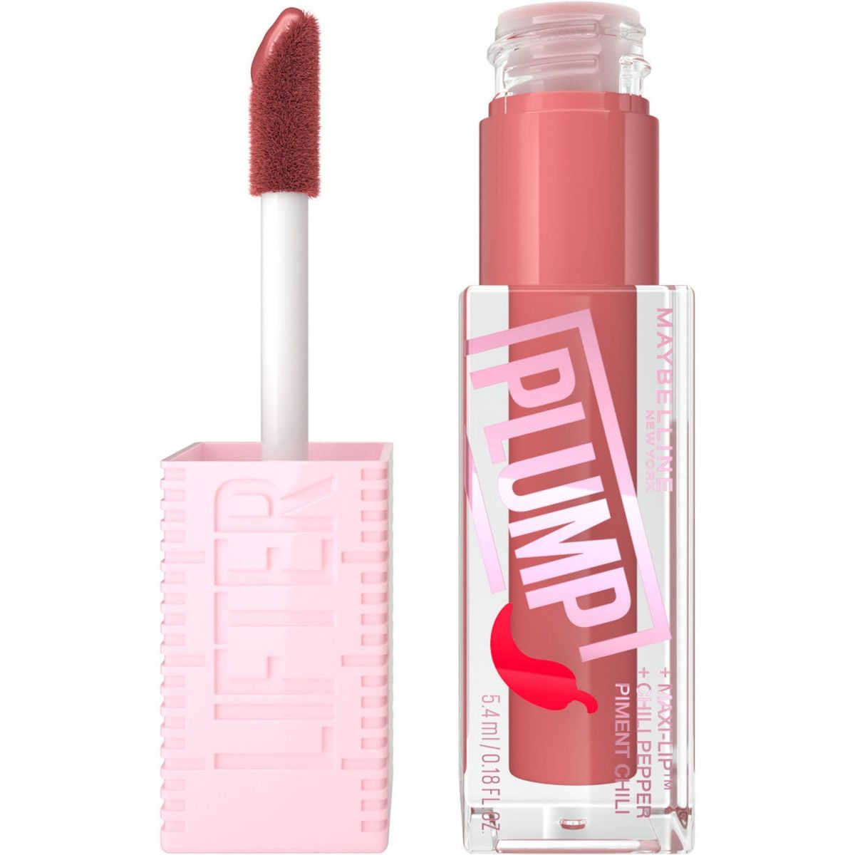 MAYBELLINE - Brillo Labial Lifter Plump Peach Fever Maybelline New York Maybelline