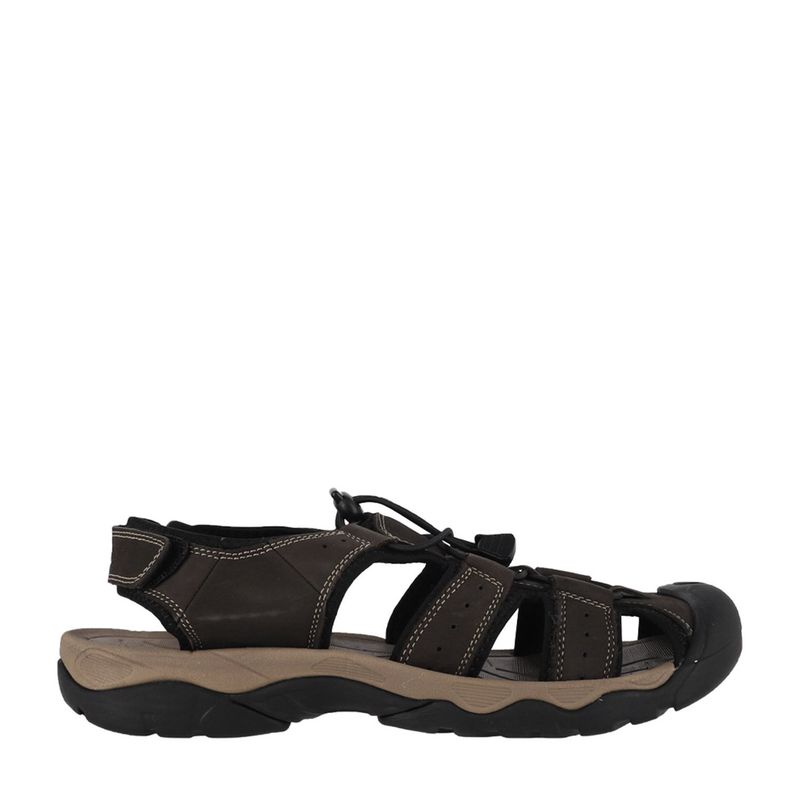 BAMERS - Sandalia Hombre Café Bamers