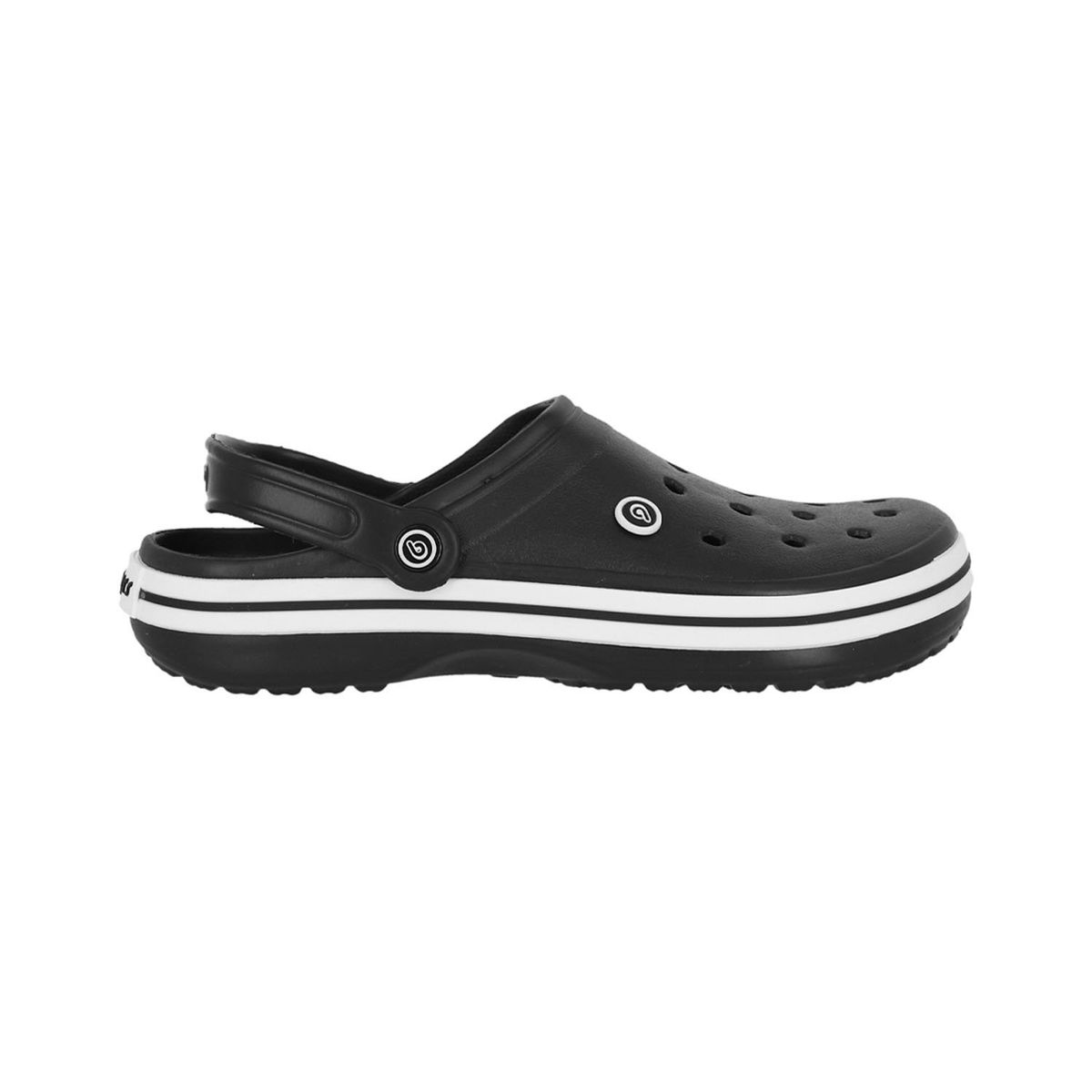 BAMERS - Sandalia Hombre Negro Bamers