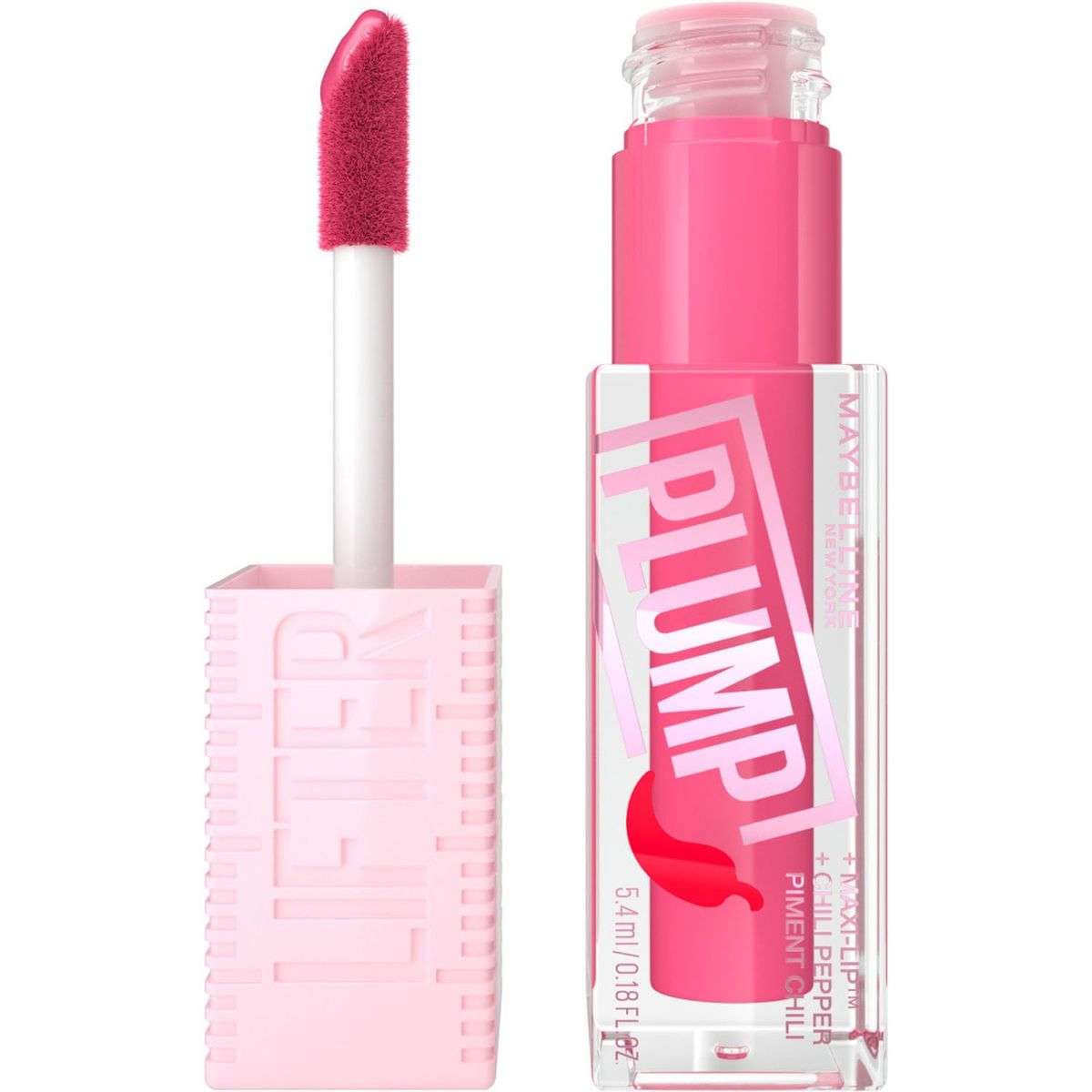 MAYBELLINE - Brillo Labial Lifter Plump Pink Sting Maybelline New Yorkmaybelline