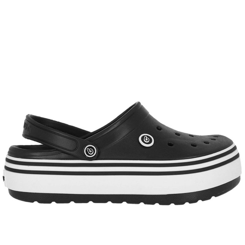 BAMERS - Sandalia Mujer Negro Bamers