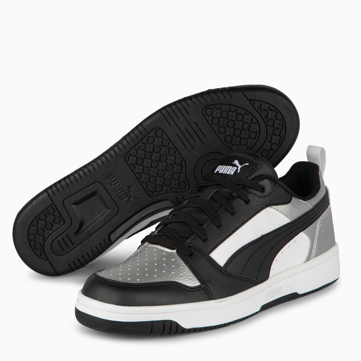 PUMA - Rebound V6 Low  Zapatilla Urbana Mujer Gris Puma