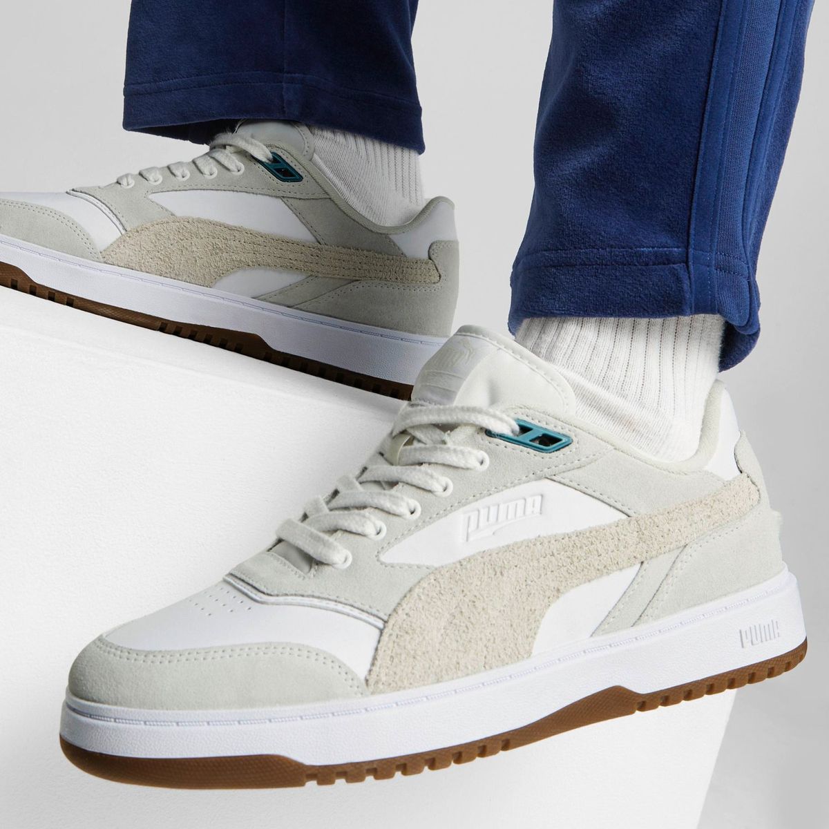 PUMA - Doublecourt  Zapatilla Urbana Hombre Beige Puma