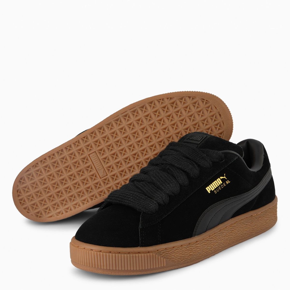 PUMA - Suede Xl Zapatilla Urbana Hombre Negro Puma