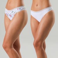 Pack 2 Colaless Micro Print BonDed Mujer