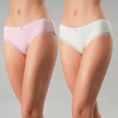 FLORES - Pack De 2 Pantaleta BonDed Mujer