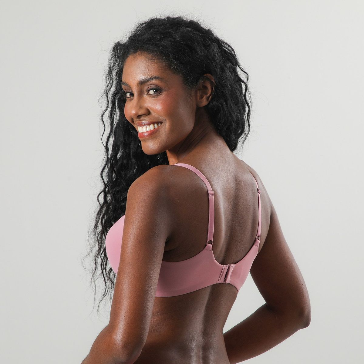 FLORES - Sostén Liso Sin Arco Mujer Flores