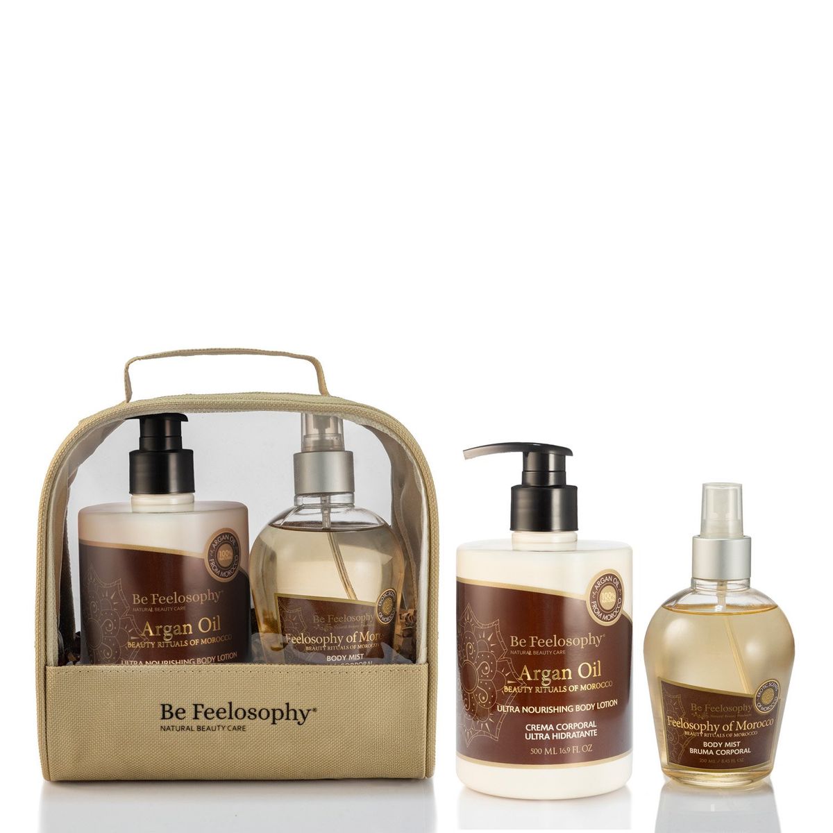BE FEELOSOPHY - Set Crema Corporal Y Bruma Corporal Verbena Argan Be Feelosophy
