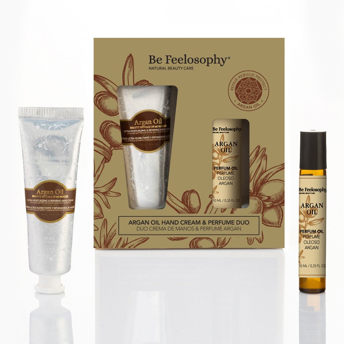 BE FEELOSOPHY - Set Crema De Manos Y Perfume Argan Be Feelosophy