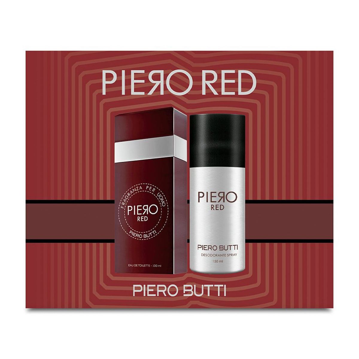 PIERO BUTTI - Set Perfume Hombre Piero Red Edt + Desodorante Piero Butti