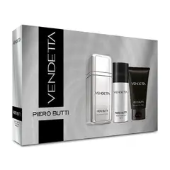PIERO BUTTI - Set Perfume Hombre Vendetta Edt + After Shave