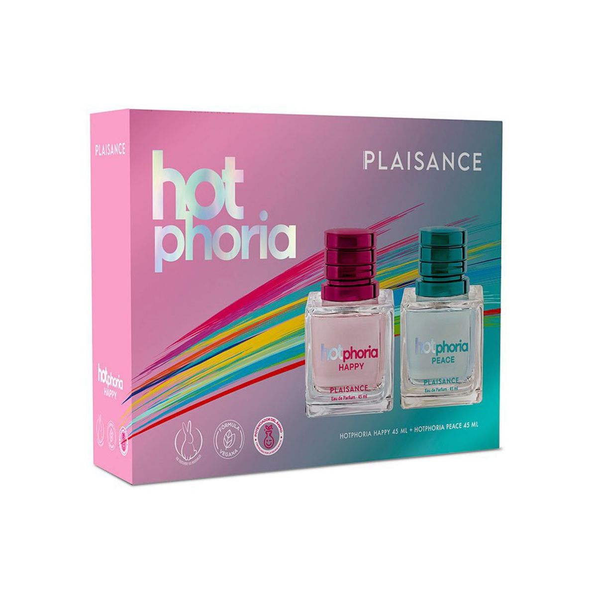 PLAISANCE - Perfume Hotphoria Peace Edp + Happy Edp Plaisance