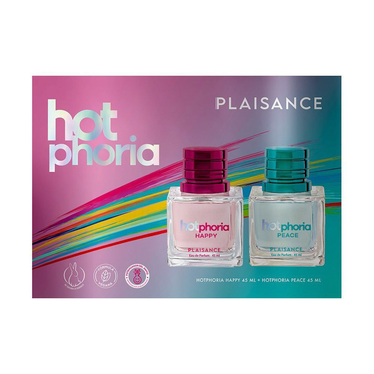 PLAISANCE - Perfume Hotphoria Peace Edp + Happy Edp Plaisance