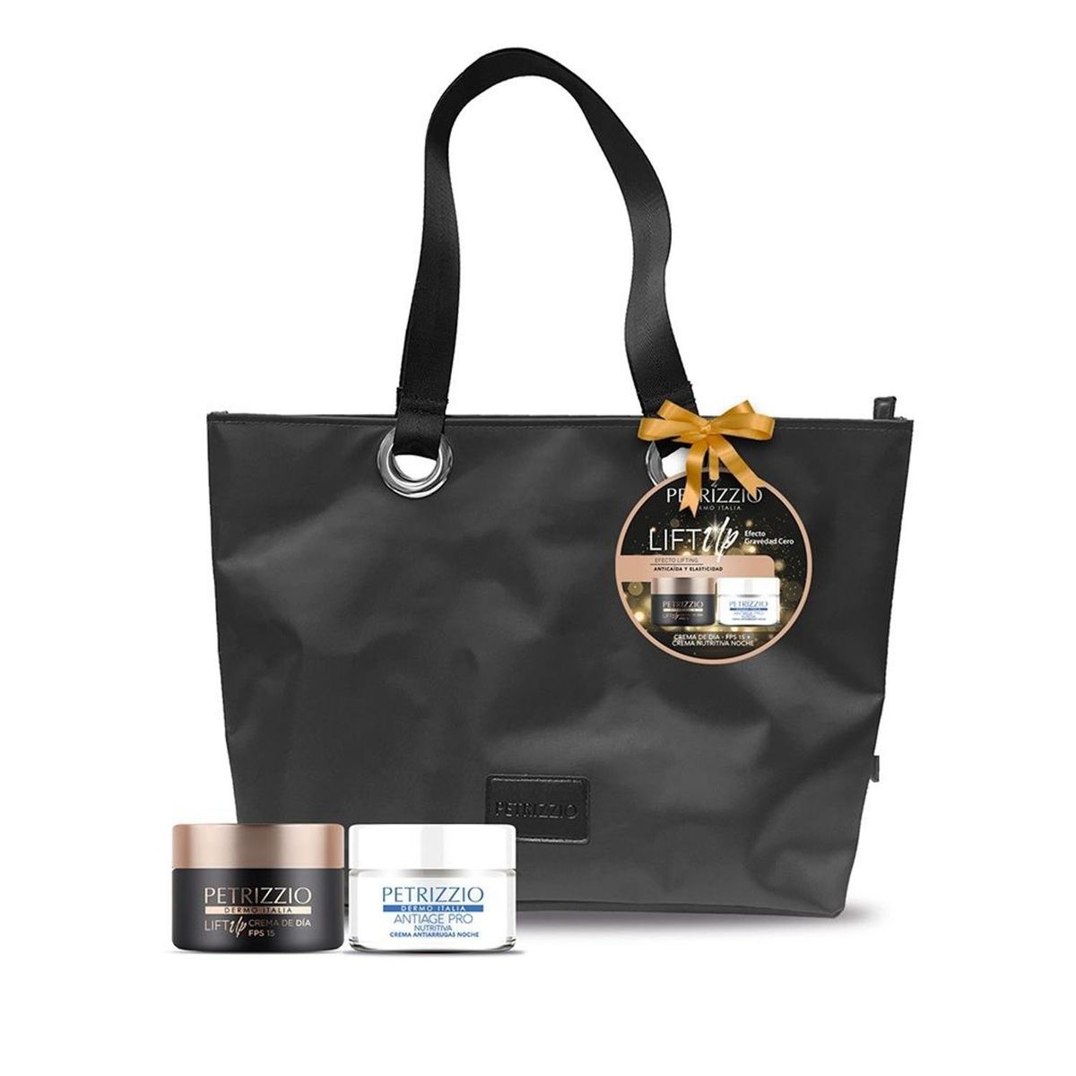 PETRIZZIO - Set Crema Día Lift Up + Crema Noche Nutritiva + Cartera Petrizio