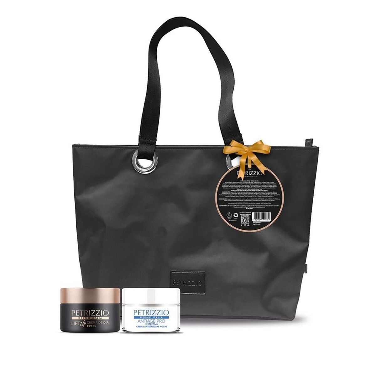 PETRIZZIO - Set Crema Día Lift Up + Crema Noche Nutritiva + Cartera Petrizio