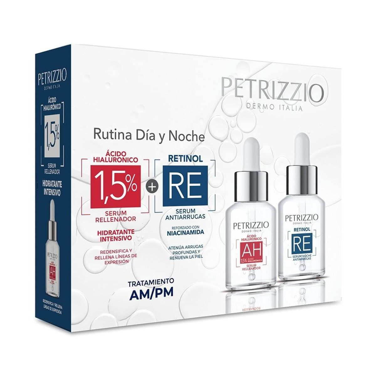 PETRIZZIO - Set De Sérum Ácido Hialurónico + Retinol Petrizzio