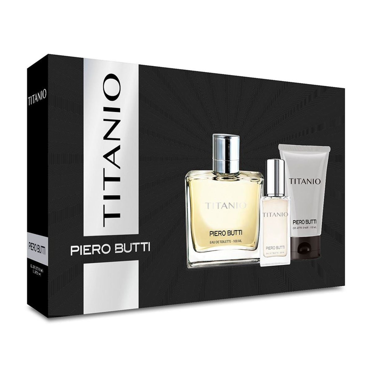 PIERO BUTTI - Set Perfume Hombre Edt 100 Ml + After Shave Miniatura 30 Piero Butti
