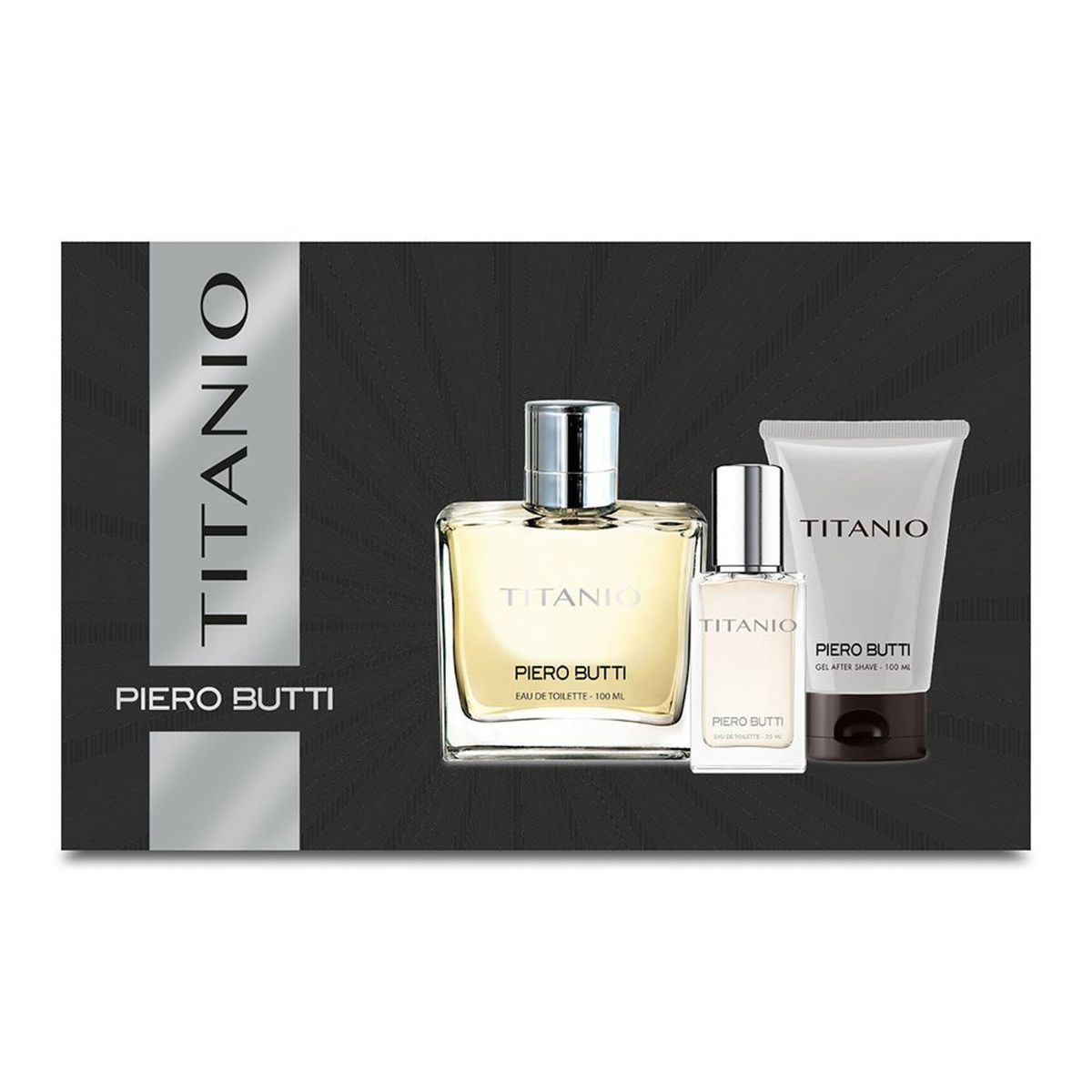 PIERO BUTTI - Set Perfume Hombre Edt 100 Ml + After Shave Miniatura 30 Piero Butti