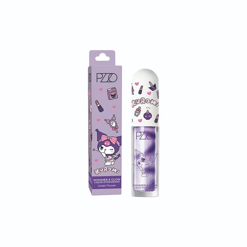 PETRIZZIO - Sombra Shimmer & Glow Liquid Eyesh Violet Flower Petrizzio