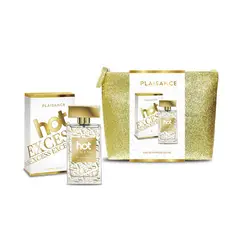 PLAISANCE - Perfume Mujer Hot Excess Edp + Cosmetiquero